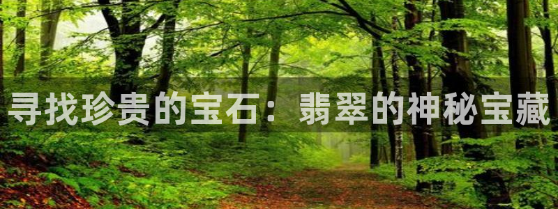 众东腾娱乐客服：寻找珍贵的宝石：翡翠的神秘宝藏