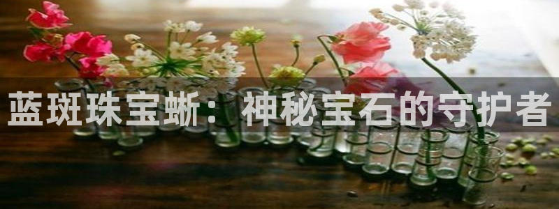 众腾娱乐登入探索无限空间：蓝斑珠宝蜥：神秘宝石的守护者