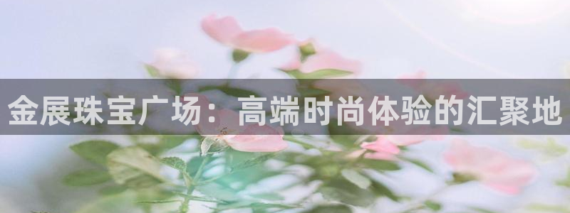 众腾娱乐平台官网入口：金展珠宝广场：高端时尚体验的汇聚地
